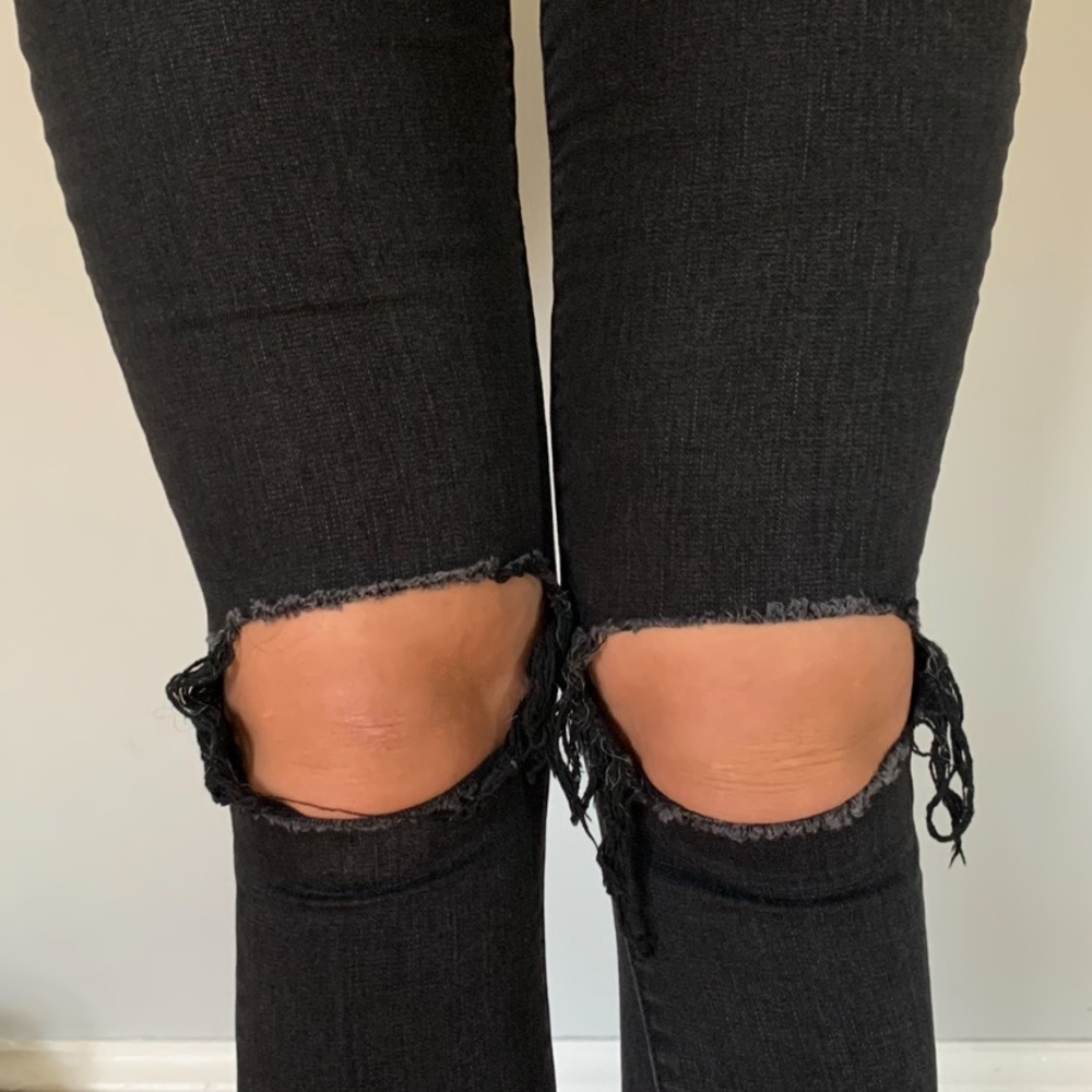 Black Pacsun High-rise ankle jean